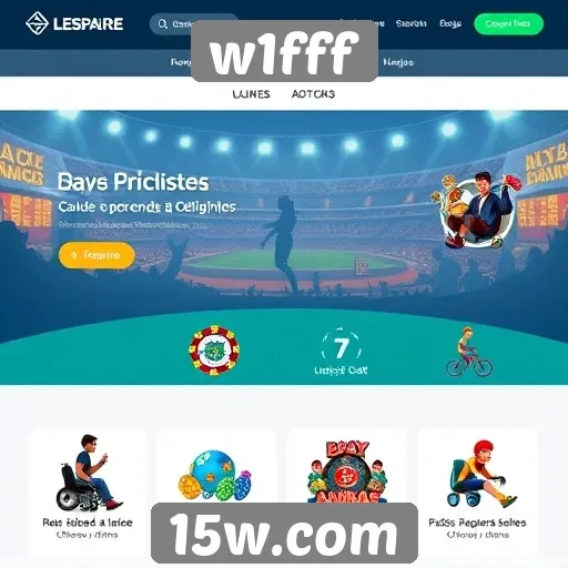 Acessibilidade do site w1fff para jogadores iniciantes
